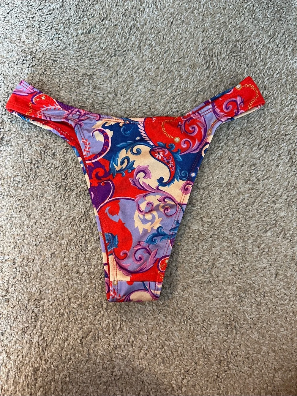 SOMMER swim bikini set in “Rococo” pattern - Picture 4 of 6